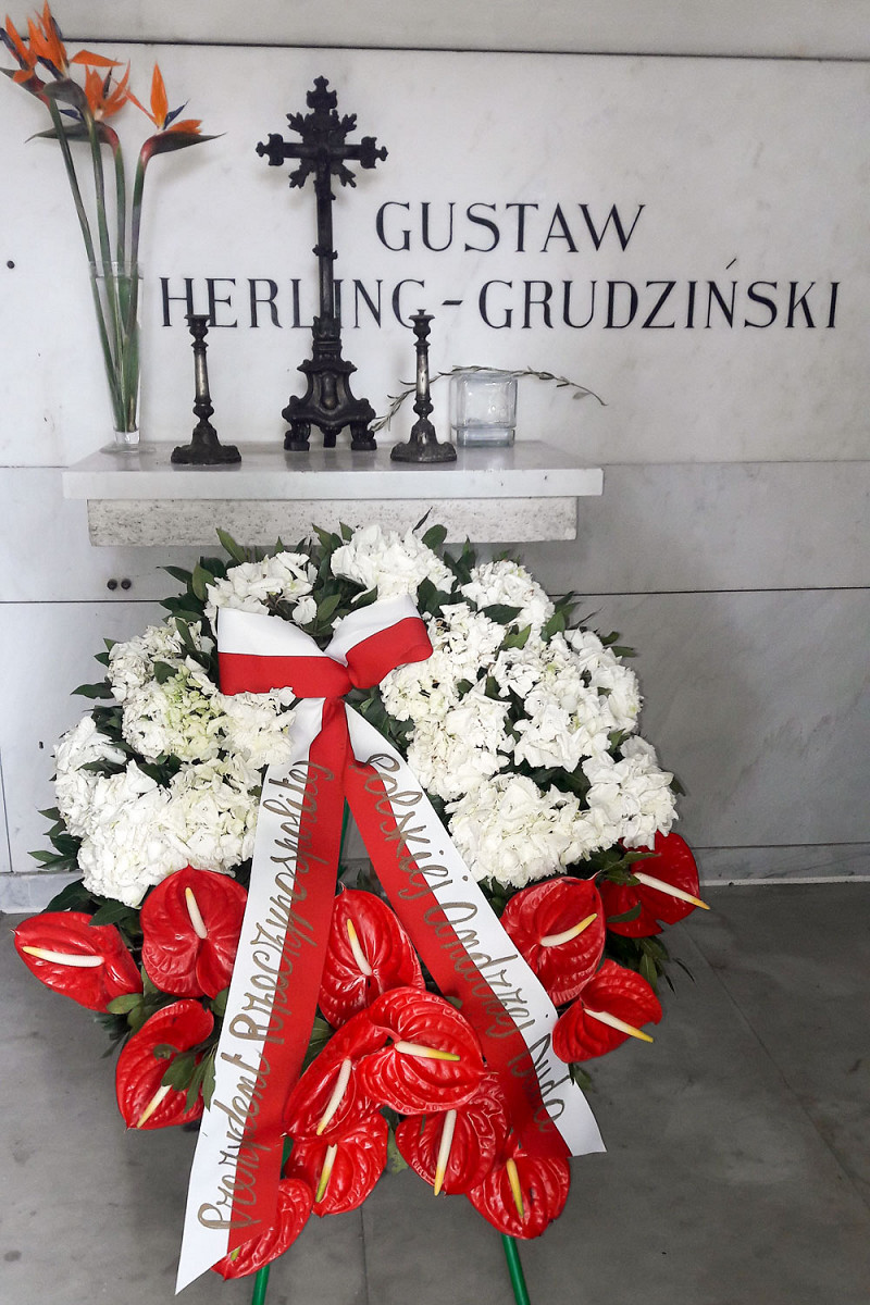 100. rocznica urodzin Gustawa Herlinga-Grudzińskiego - zdjęcie w treści artykułu