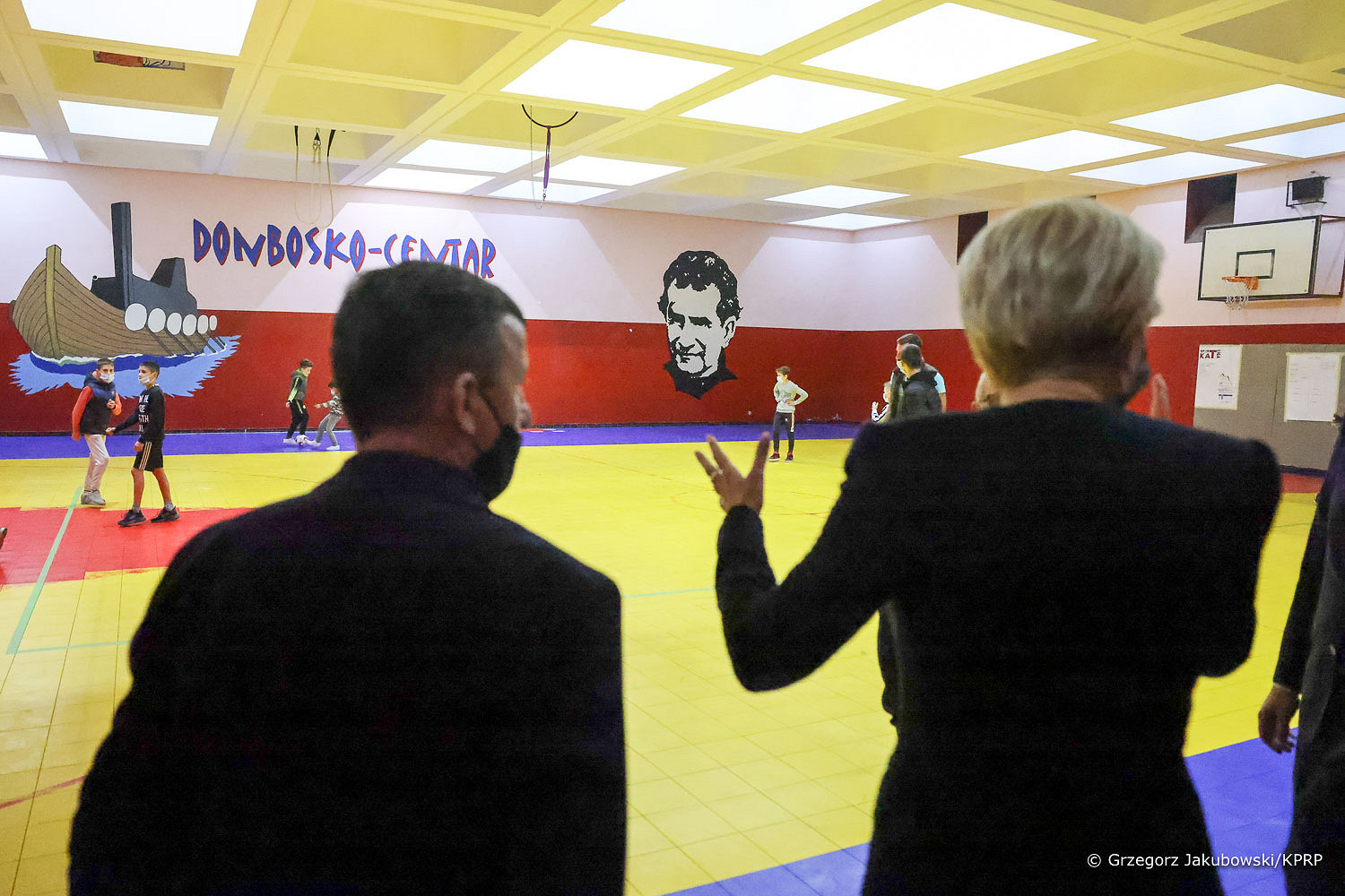 Małżonka Prezydenta odwiedziła centrum edukacyjne w Podgoricy - zdjęcie w treści artykułu