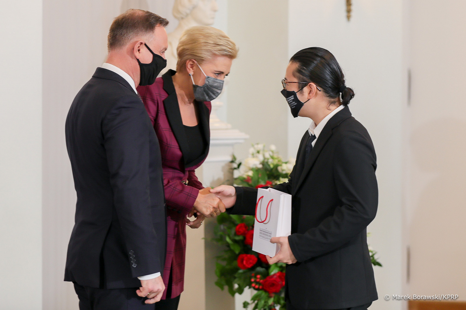 Laureaci i Finaliści Konkursu Chopinowskiego na spotkaniu z Parą Prezydencką - zdjęcie w treści artykułu