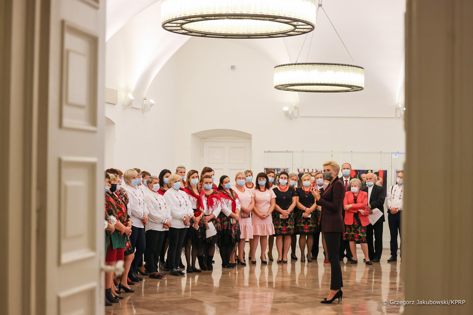 Spotkanie Małżonki Prezydenta z przedstawicielami KGW Gminy Trzciana - zdjęcie w treści artykułu nr 3