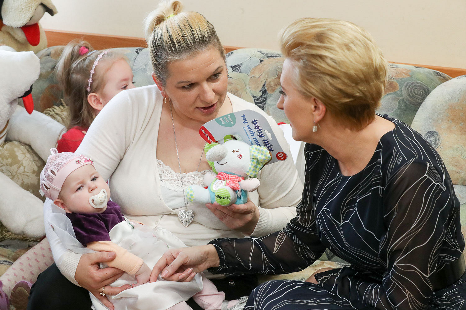 Małżonka Prezydenta w Centrum Charytatywnym w Olsztynie - zdjęcie w treści artykułu nr 2