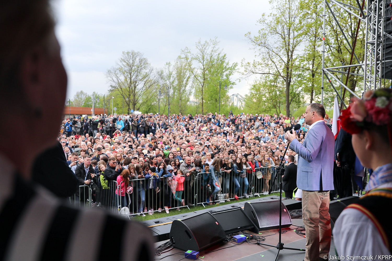 Wystąpienie podczas Pikniku Europejskiego w Puławach - zdjęcie w treści artykułu nr 4