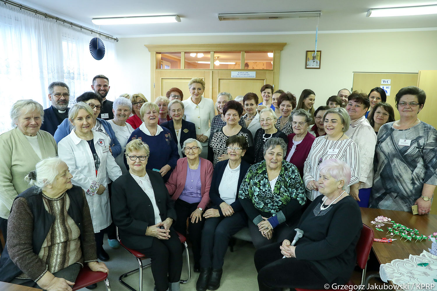 Pierwsza Dama z wizytą u pacjentów hospicyjnych - zdjęcie w treści artykułu nr 3