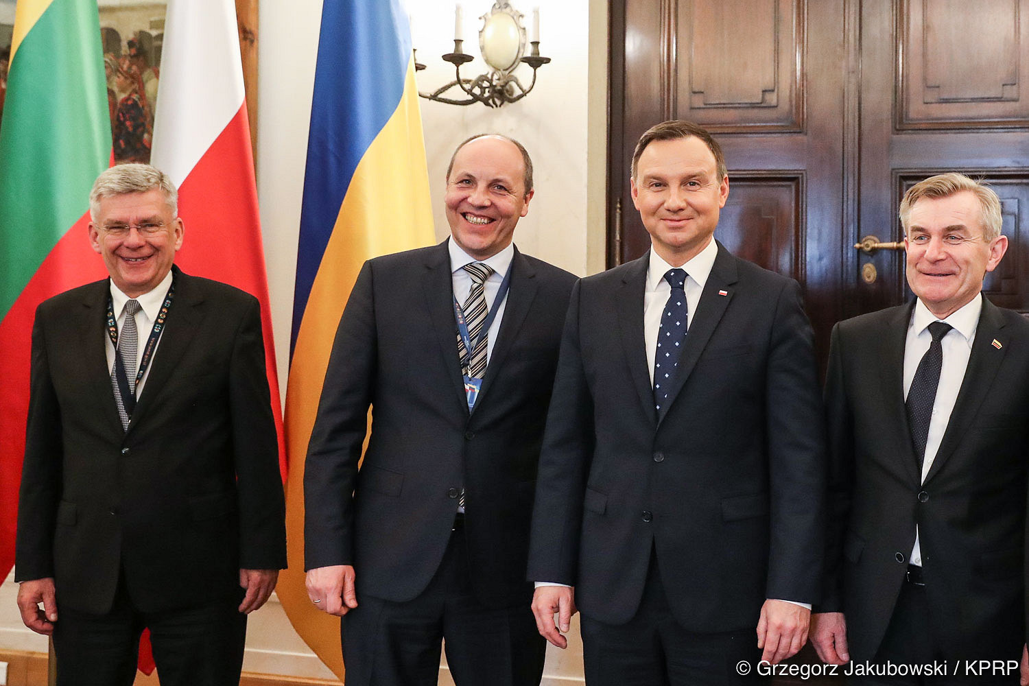 Spotkanie z prezydium Zgromadzenia Parlamentarnego Polski, Litwy i Ukrainy - zdjęcie w treści artykułu nr 2