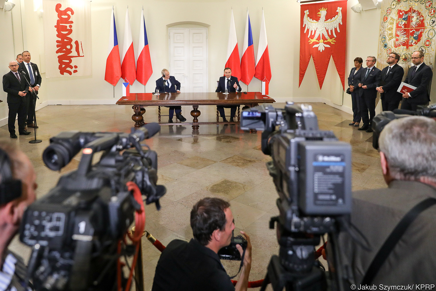 Prezydent Czech z wizytą w Polsce [PL/ENG] - zdjęcie w treści artykułu nr 4