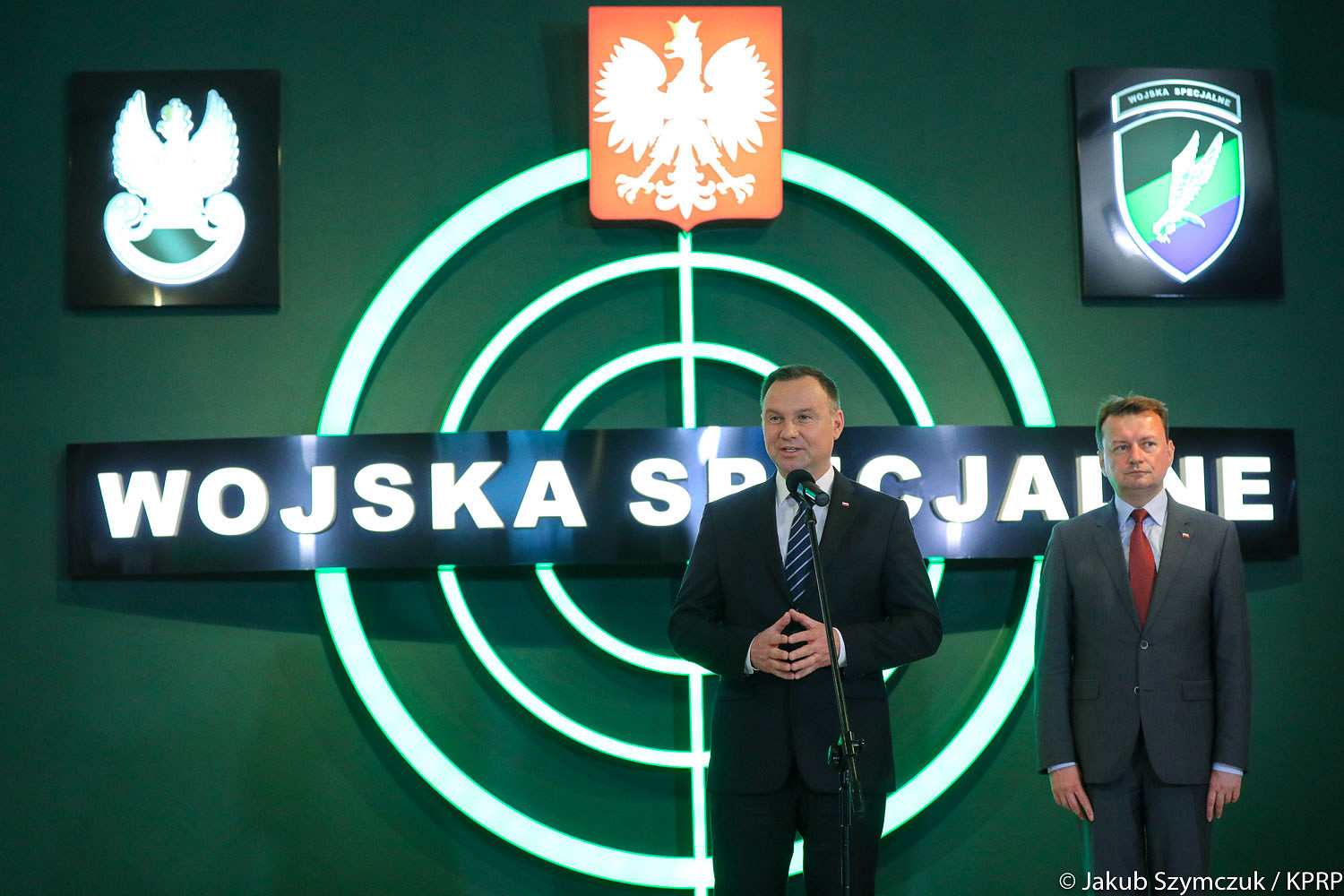 Wizyta w Dowództwie Komponentu Wojsk Specjalnych - zdjęcie w treści artykułu nr 1