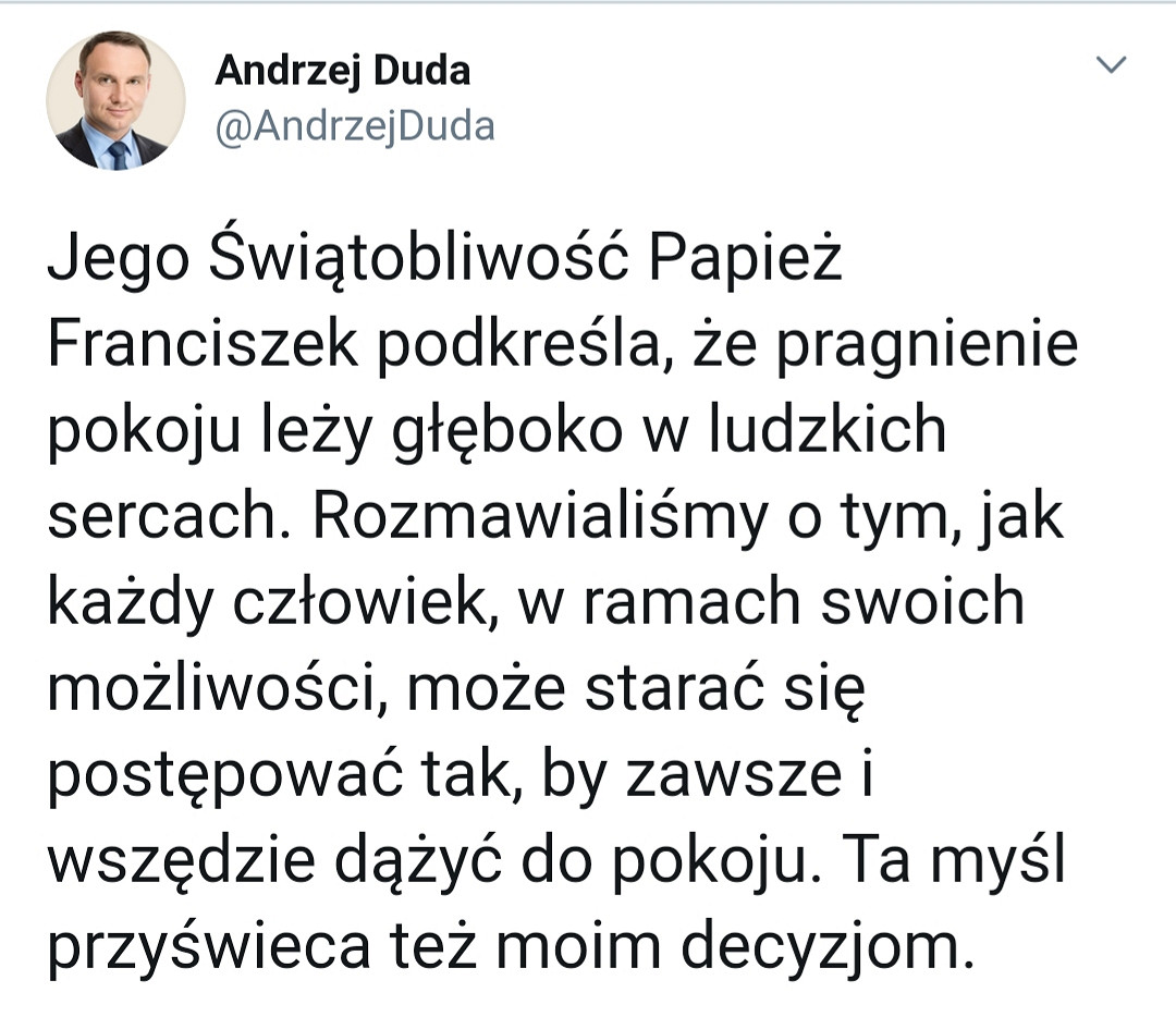 Para Prezydencka w Watykanie. Audiencja u Papieża Franciszka - zdjęcie w treści artykułu nr 1