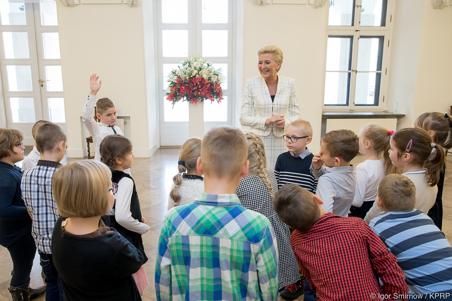 Młodzi Goście u Pierwszej Damy - zdjęcie w treści artykułu nr 1