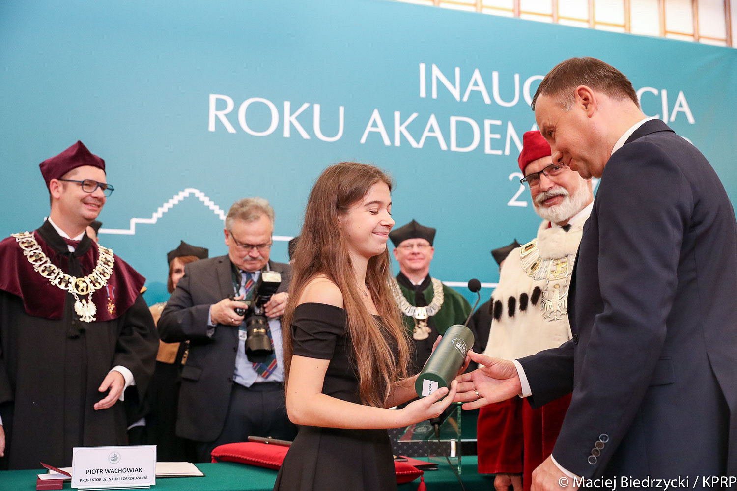 Prezydent na inauguracji roku akademickiego w SGH - zdjęcie w treści artykułu