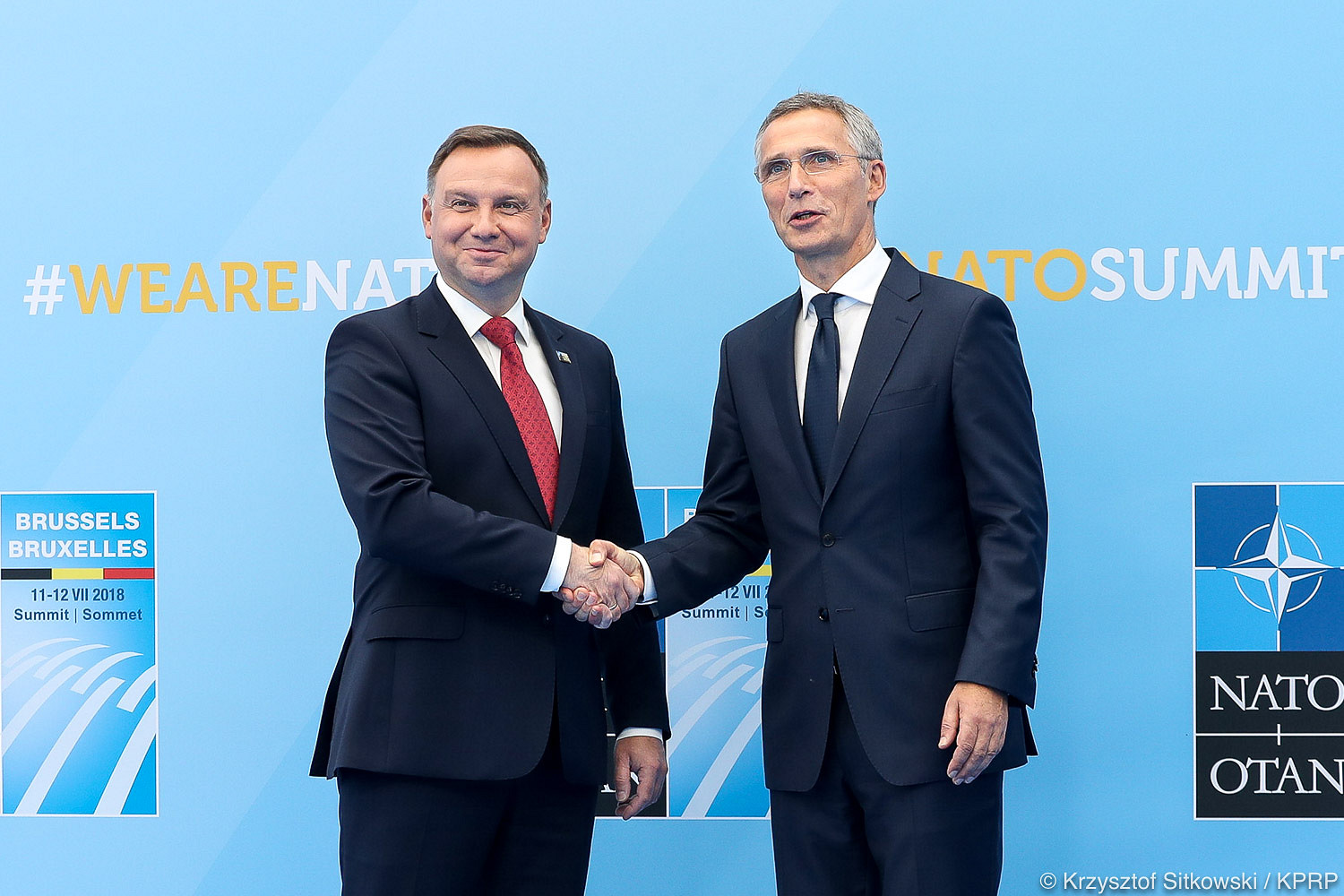 „Wierzę, że pokażemy jedność w przestrzeni euroatlantyckiej” [PL/ENG] - zdjęcie w treści artykułu nr 1