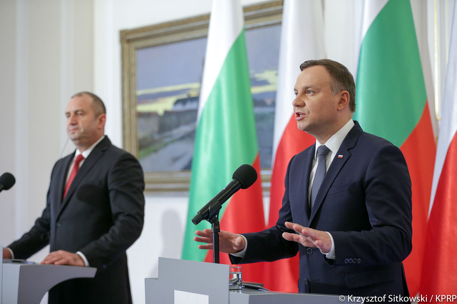 Prezydent Bułgarii z oficjalną wizytą w Polsce PL/ENG - zdjęcie w treści artykułu
