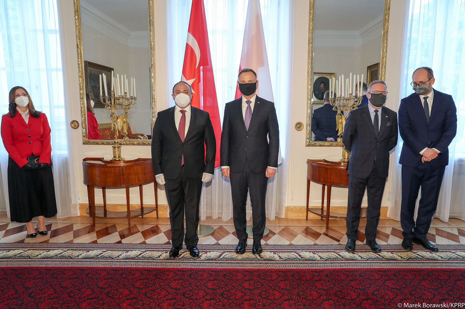 Ceremonia złożenia listów uwierzytelniających - zdjęcie w treści artykułu