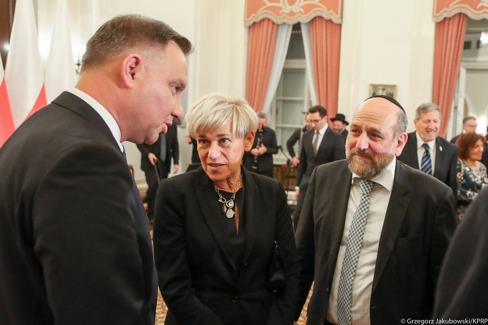 Wystąpienie Prezydenta podczas spotkania z przedstawicielami społeczności żydowskiej w Polsce [PL/ENG/‏עִבְרִית‎] - zdjęcie w treści artykułu nr 3
