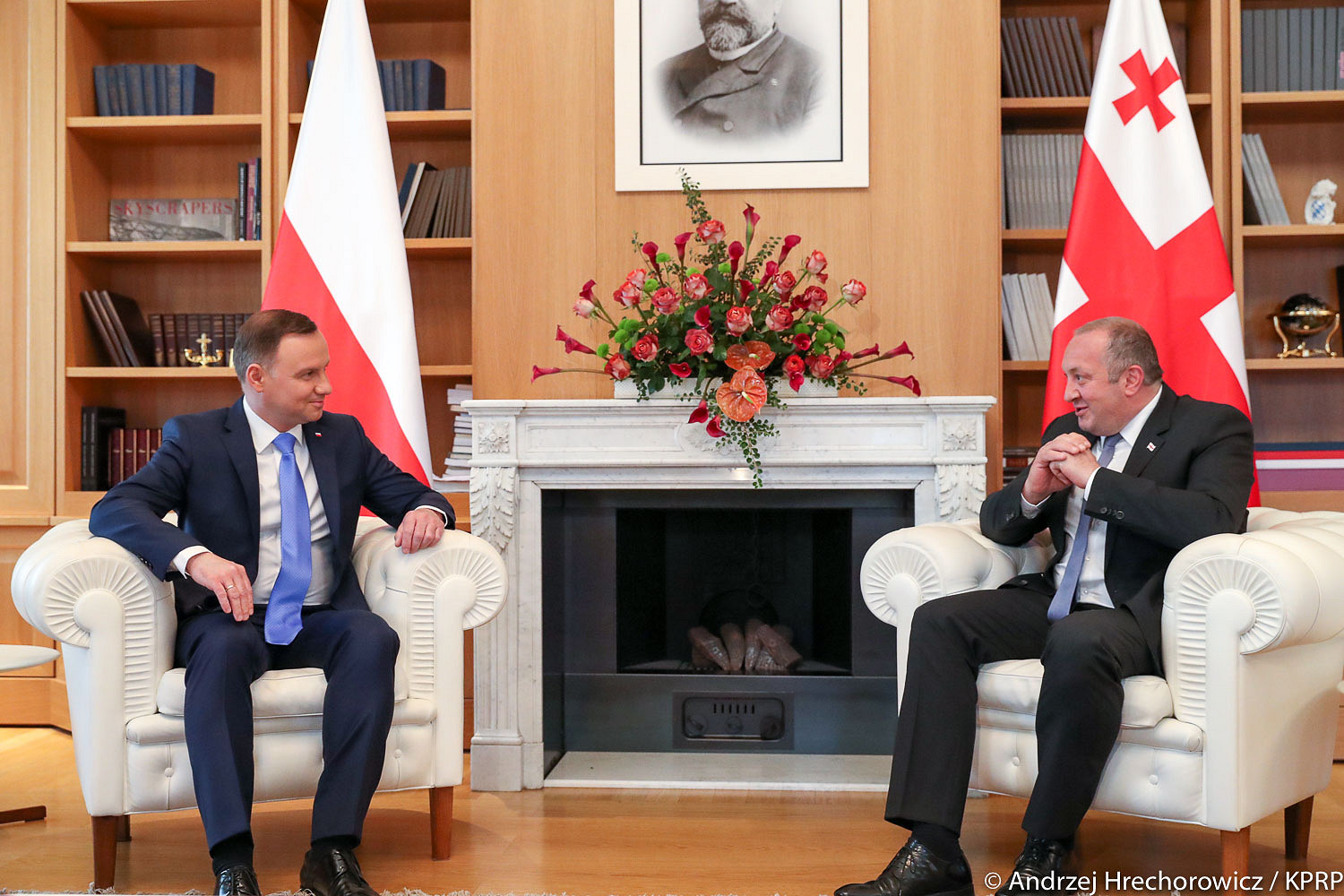 Prezydent: Jestem rzecznikiem członkostwa Gruzji w NATO PL/ENG - zdjęcie w treści artykułu nr 2
