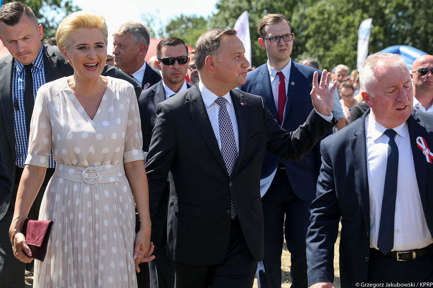 Para Prezydencka na Targach Rolno-Przemysłowych AGRO-TECH - zdjęcie w treści artykułu nr 1