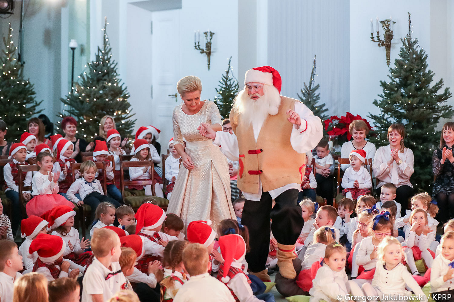 Mikołajki w Pałacu Prezydenckim - zdjęcie w treści artykułu nr 2