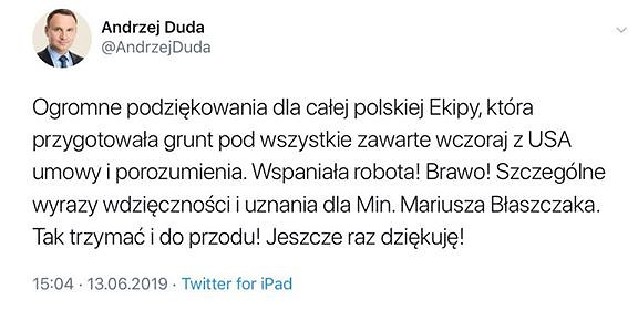 Wizyta Pary Prezydenckiej w Waszyngtonie [PL/ENG] - zdjęcie w treści artykułu nr 17