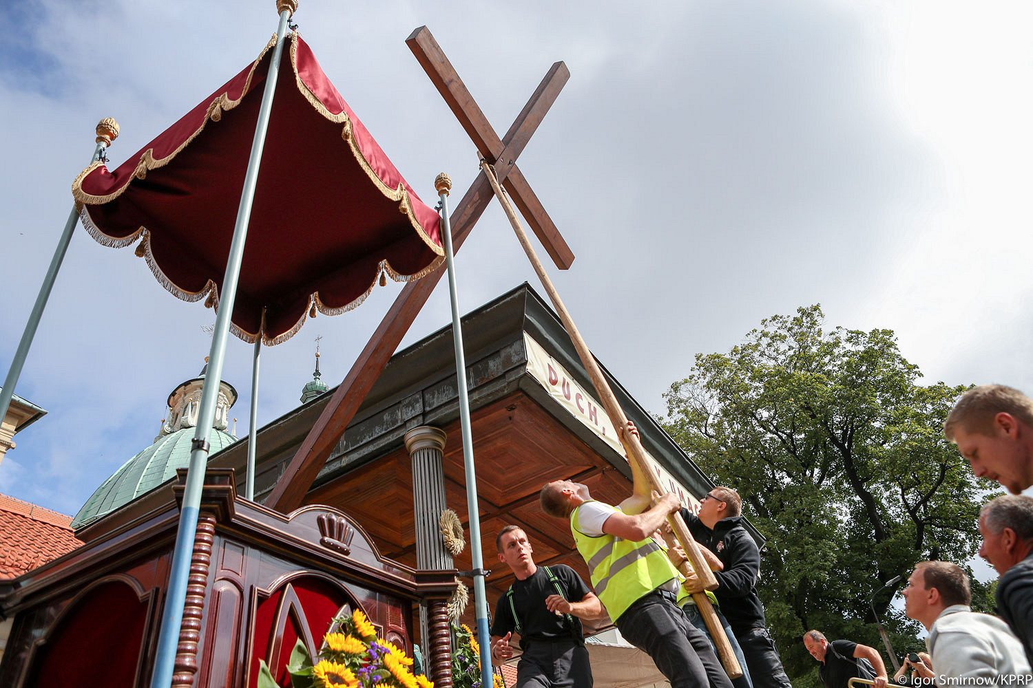 Prezydent na Mszy Świętej XXVII Pielgrzymki Rodzin Archidiecezji Krakowskiej - zdjęcie w treści artykułu nr 1