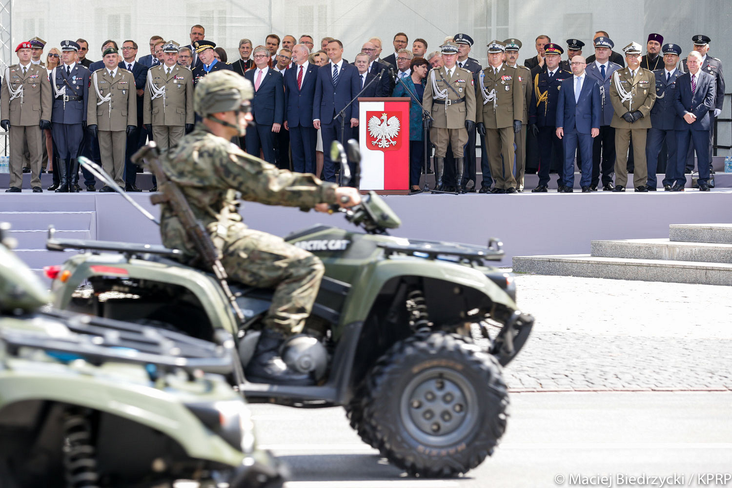 Defilada z okazji Święta Wojska Polskiego - zdjęcie w treści artykułu nr 4