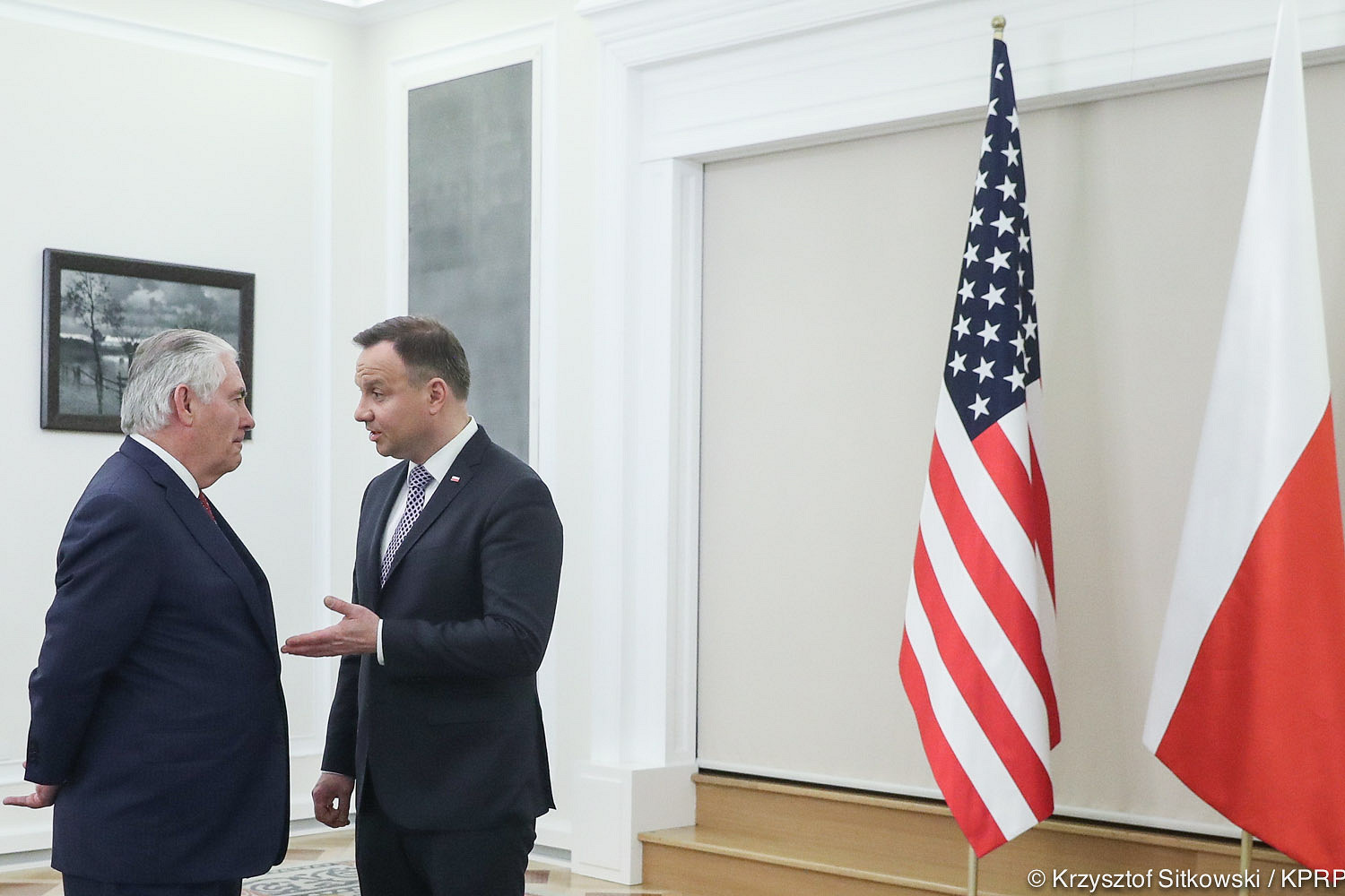 Spotkanie Prezydenta z Sekretarzem Stanu USA. „Możemy mówić o zaawansowanym partnerstwie polsko-amerykańskim
