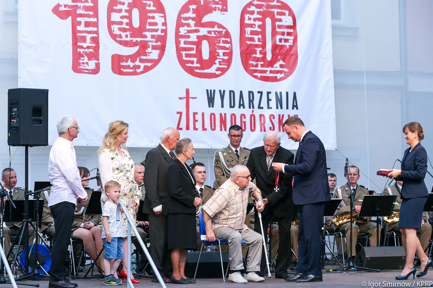 Prezydent: Wydarzenia Zielonogórskie były aktem bohaterskiej obrony praw obywatelskich - zdjęcie w treści artykułu nr 2