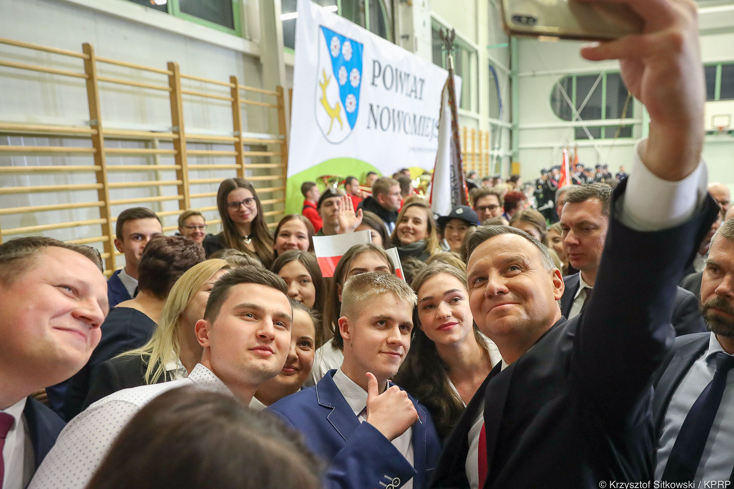 Andrzej Duda odwiedził Nowe Miasto Lubawskie - zdjęcie w treści artykułu nr 1