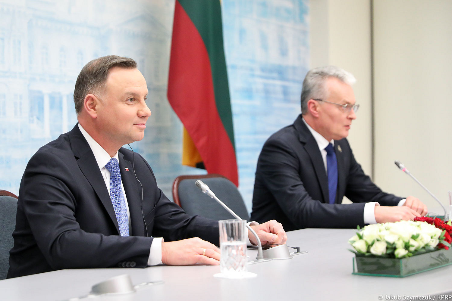 Para Prezydencka z wizytą na Litwie [PL/ENG] - zdjęcie w treści artykułu