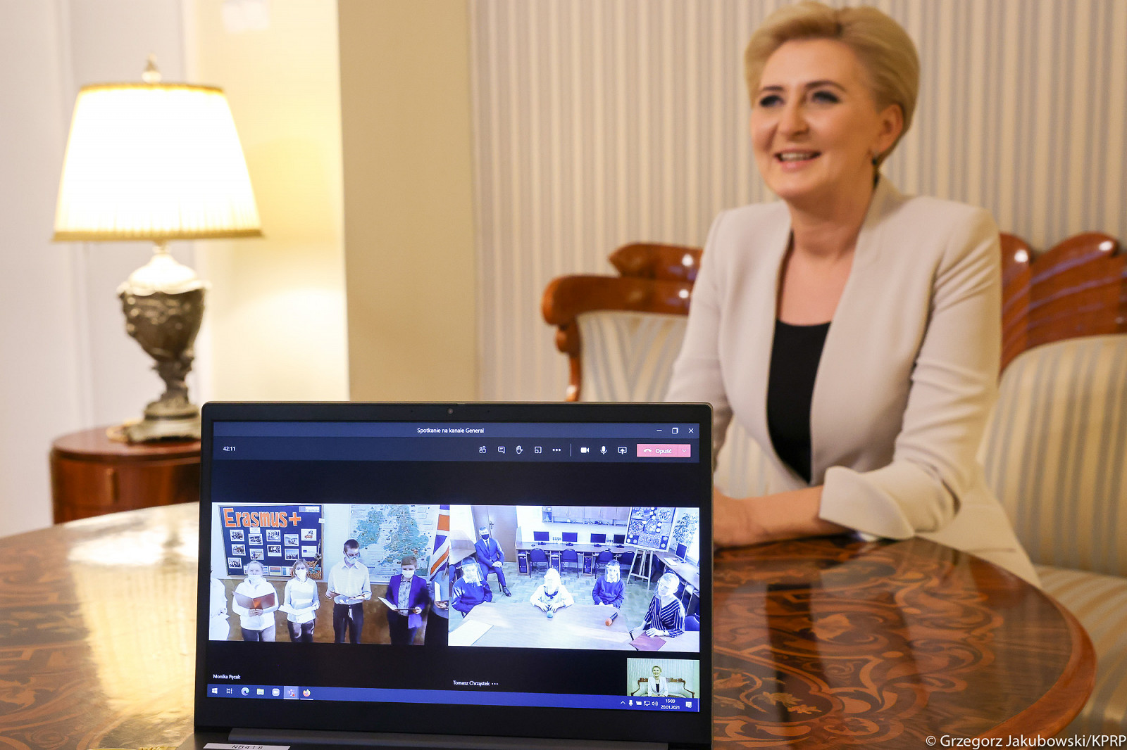 Aktywność Pierwszej Damy w pierwszym roku II kadencji prezydentury Andrzeja Dudy - zdjęcie w treści artykułu nr 71