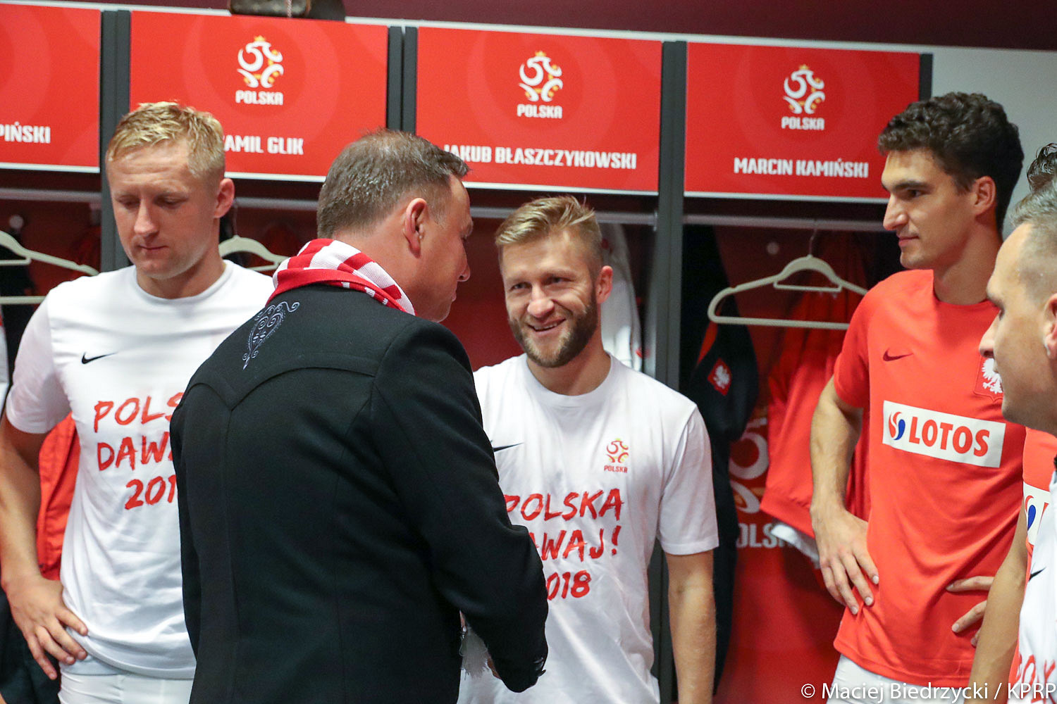 Prezydent na meczu Polska-Czarnogóra - zdjęcie w treści artykułu nr 2