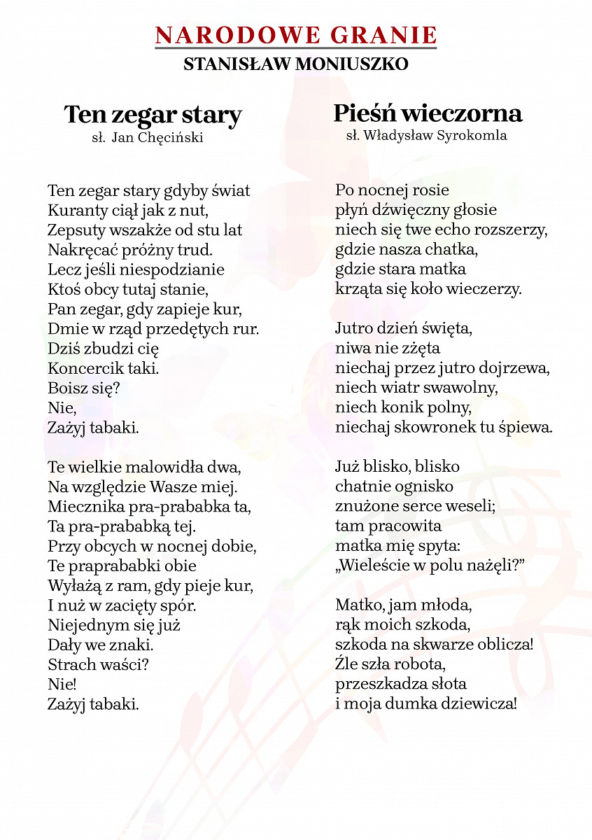 Narodowe Granie – nowa inicjatywa Pary Prezydenckiej - zdjęcie w treści artykułu nr 1