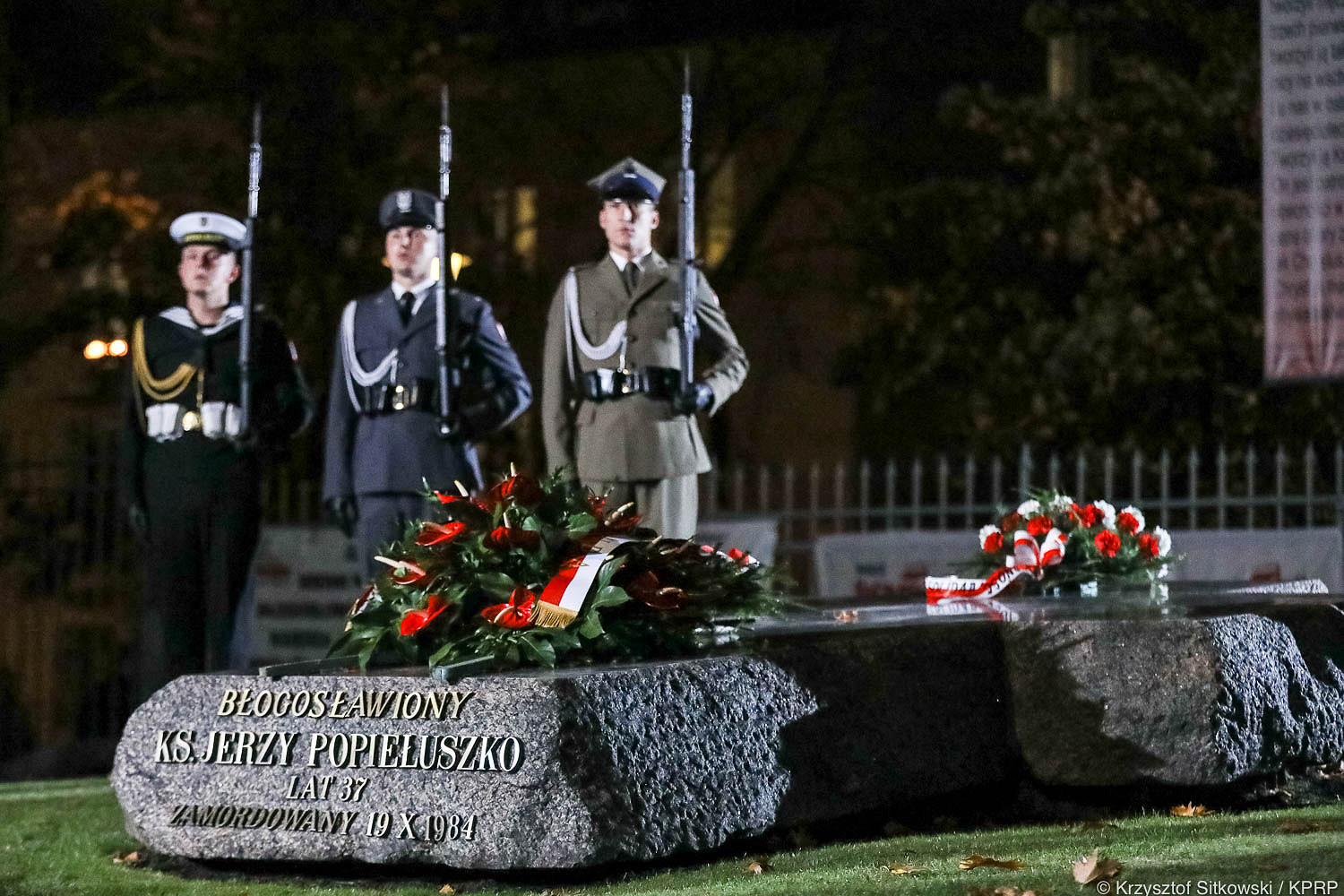 35. rocznica męczeńskiej śmierci bł. ks. Jerzego Popiełuszki - zdjęcie w treści artykułu nr 1