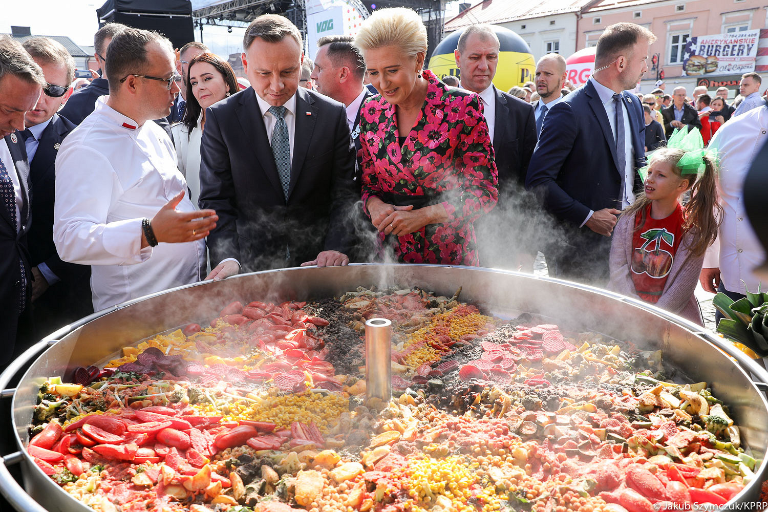 Para Prezydencka na Święcie Kwiatów, Owoców i Warzyw w Skierniewicach - zdjęcie w treści artykułu nr 1