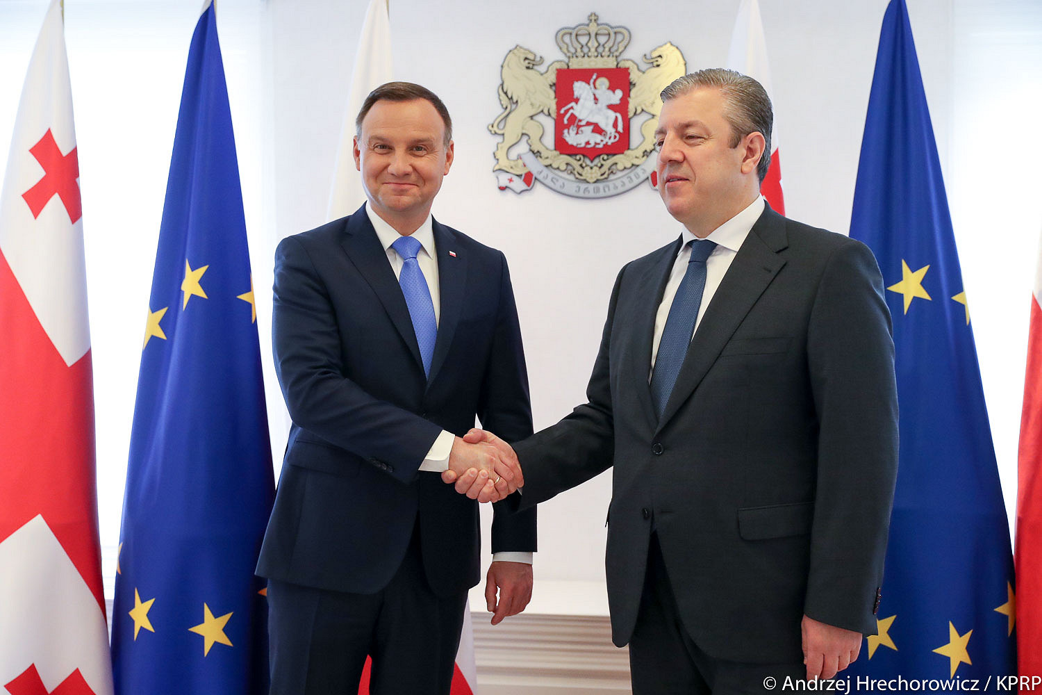 Prezydent: Jestem rzecznikiem członkostwa Gruzji w NATO PL/ENG - zdjęcie w treści artykułu nr 10