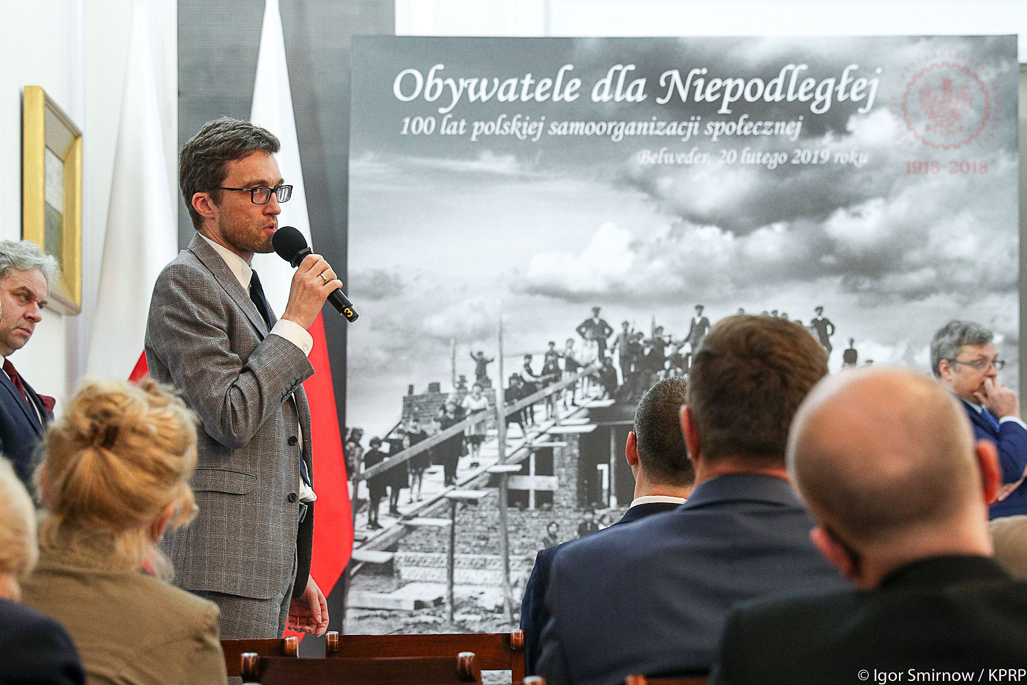 Belweder. Seminarium „Obywatele dla Niepodległej - 100 lat polskiej samoorganizacji społecznej” - zdjęcie w treści artykułu nr 1