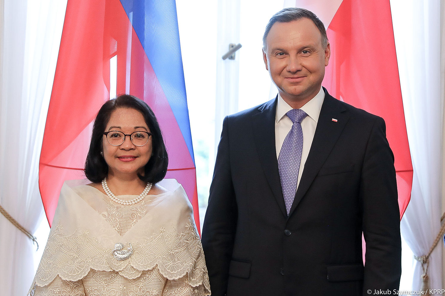 Prezydent przyjął listy uwierzytelniające od ambasadorów pięciu państw - zdjęcie w treści artykułu nr 1
