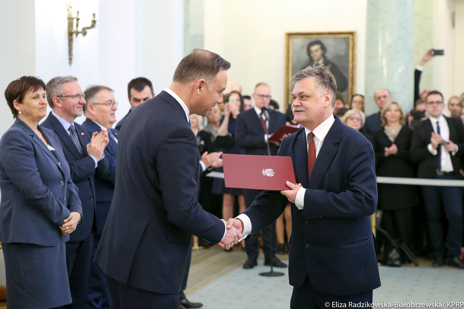 Prezydent wręczył nominacje profesorskie - zdjęcie w treści artykułu nr 1