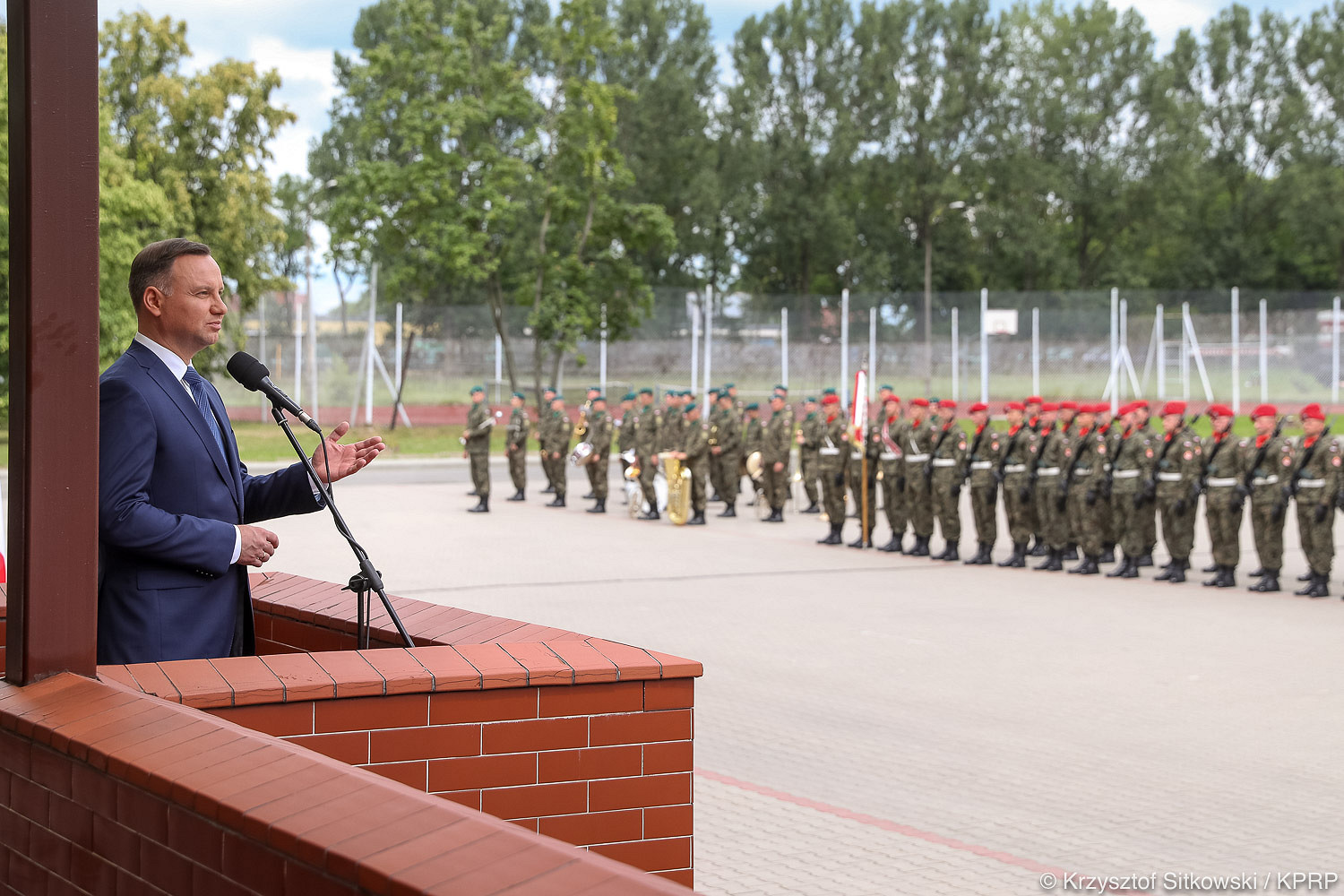 Święto Żandarmerii Wojskowej z udziałem Prezydenta [PL/ENG] - zdjęcie w treści artykułu