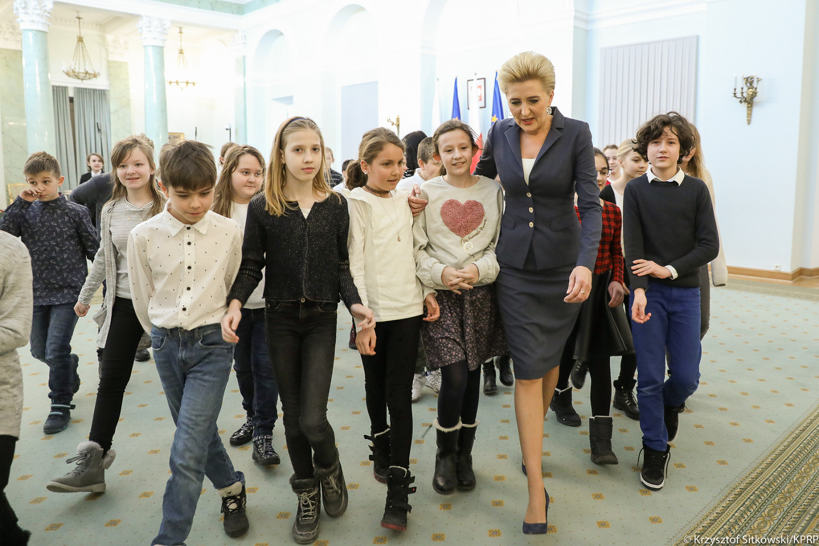 Lekcja z Pierwszą Damą - zdjęcie w treści artykułu