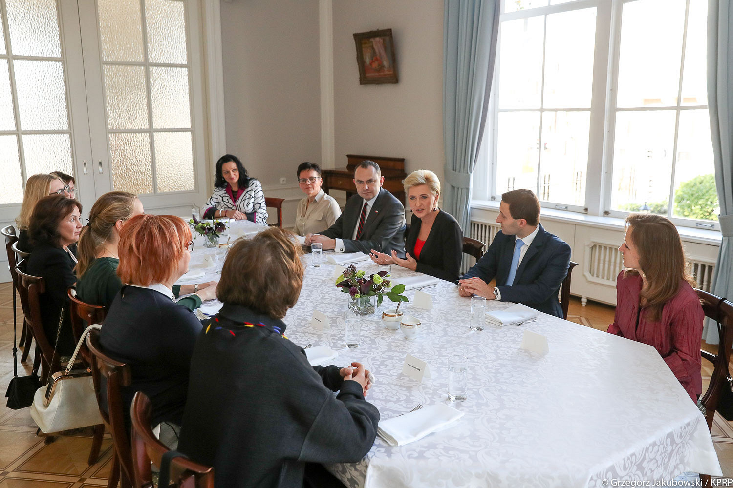 Pierwsza Dama o edukacji polonijnej w Holandii - zdjęcie w treści artykułu nr 1