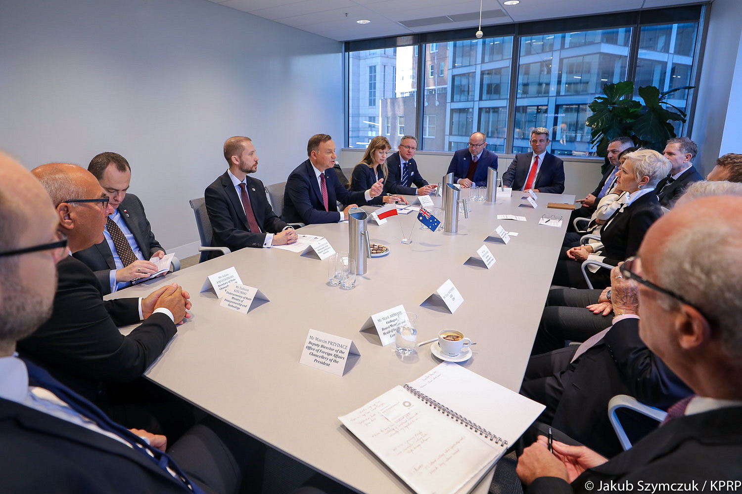 Andrzej Duda otworzył w Sydney Zagraniczne Biuro Handlowe PAIH [PL/ENG] - zdjęcie w treści artykułu