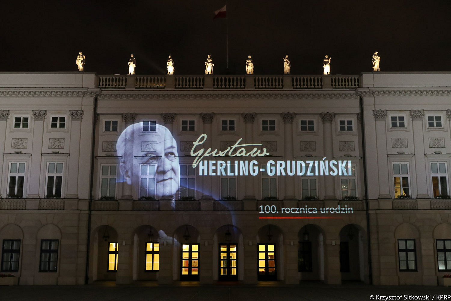 100. rocznica urodzin Gustawa Herlinga-Grudzińskiego - zdjęcie w treści artykułu nr 1