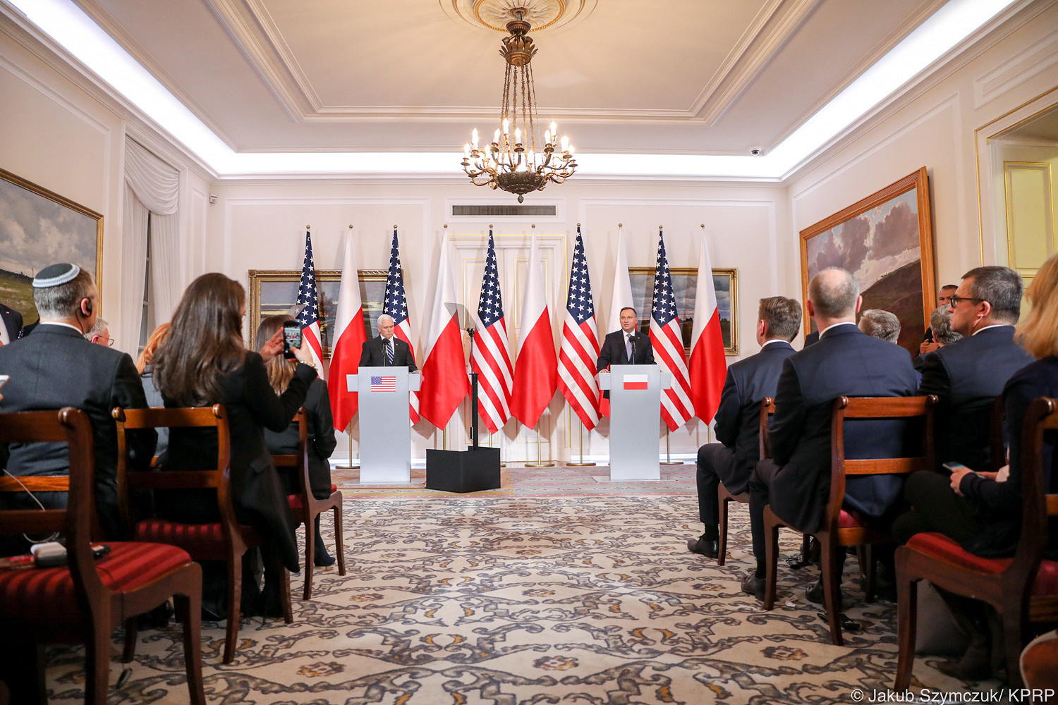 Rozmowy Prezydenta RP i Wiceprezydenta USA w Belwederze [PL/ENG] - zdjęcie w treści artykułu nr 3