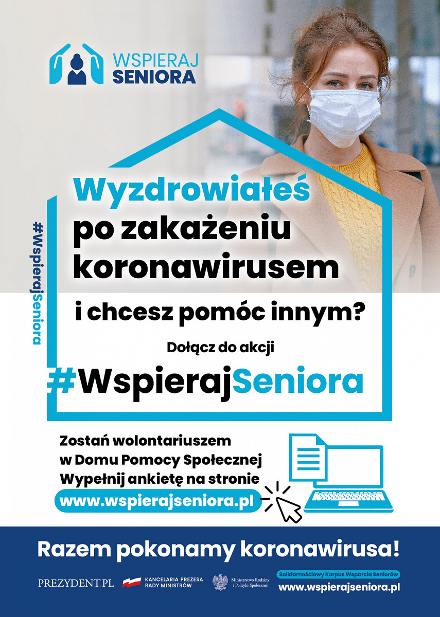 #WspierajSeniora – „Wolontariat ozdrowieńców” - zdjęcie w treści artykułu nr 3