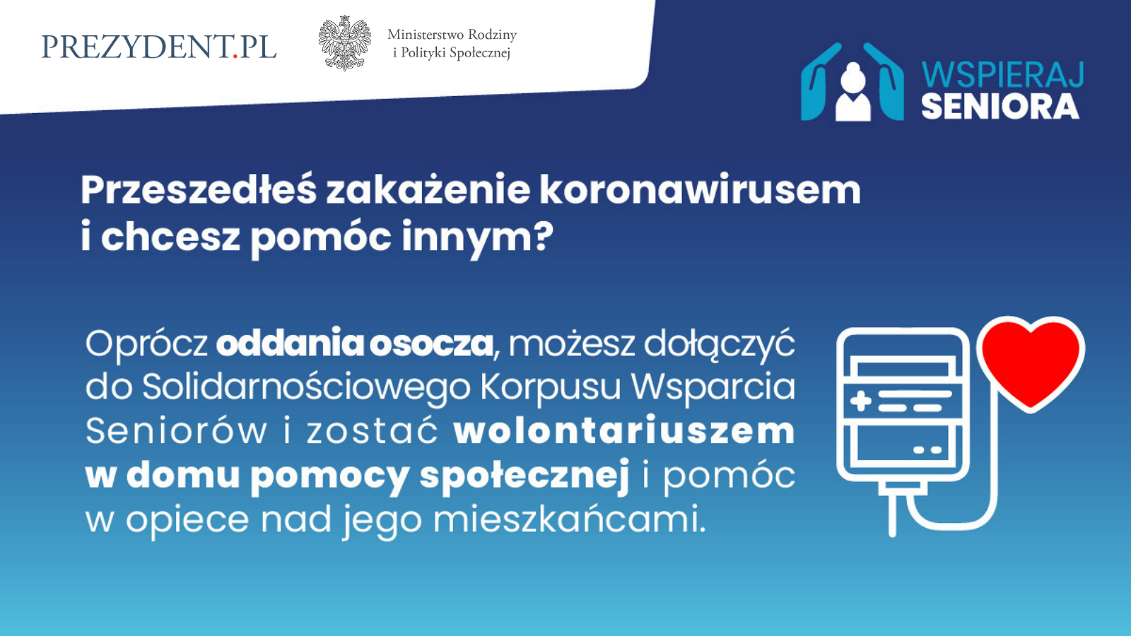#WspierajSeniora – „Wolontariat ozdrowieńców” - zdjęcie w treści artykułu nr 2