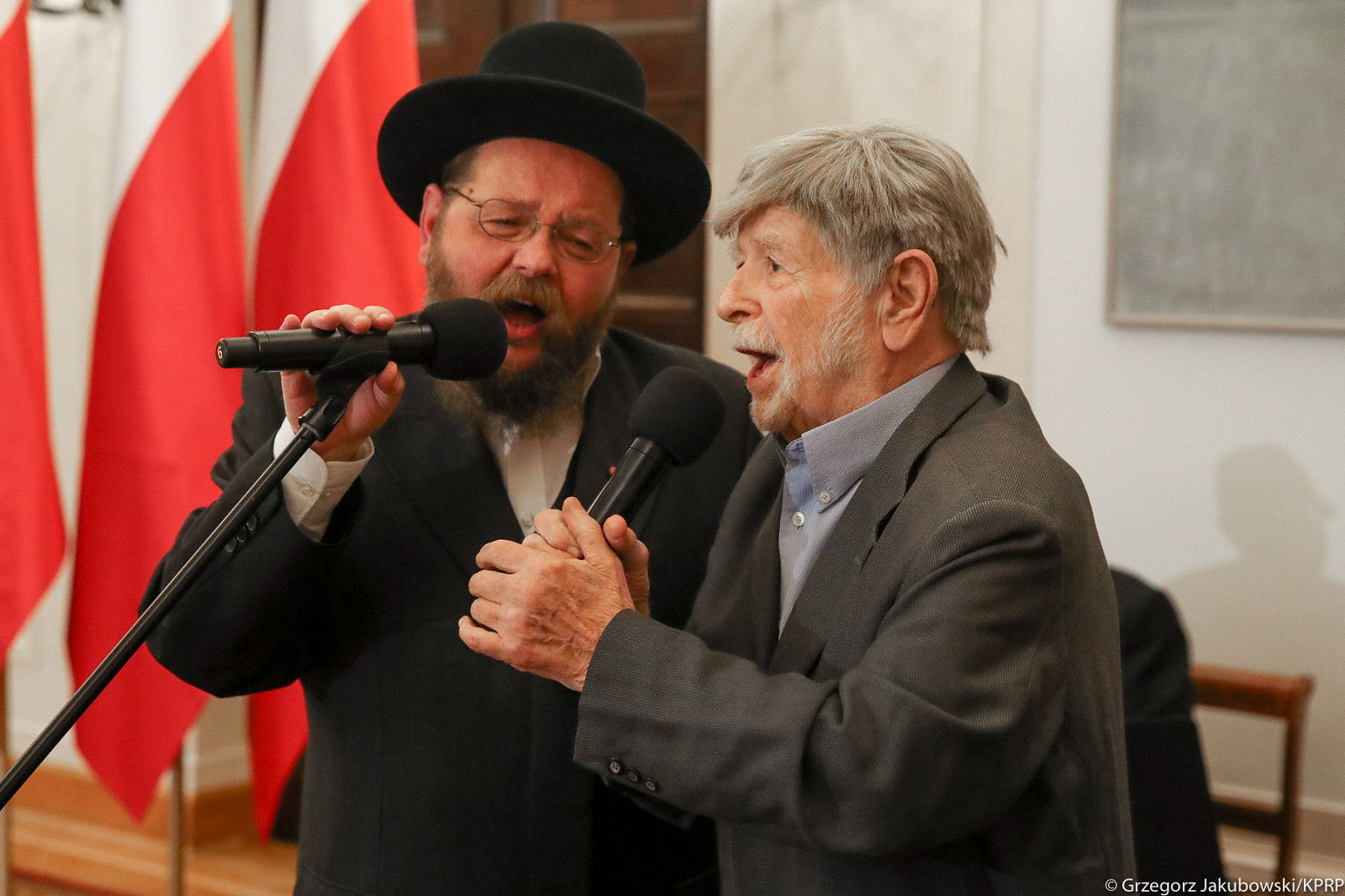 Wystąpienie Prezydenta podczas spotkania z przedstawicielami społeczności żydowskiej w Polsce [PL/ENG/‏עִבְרִית‎] - zdjęcie w treści artykułu nr 2