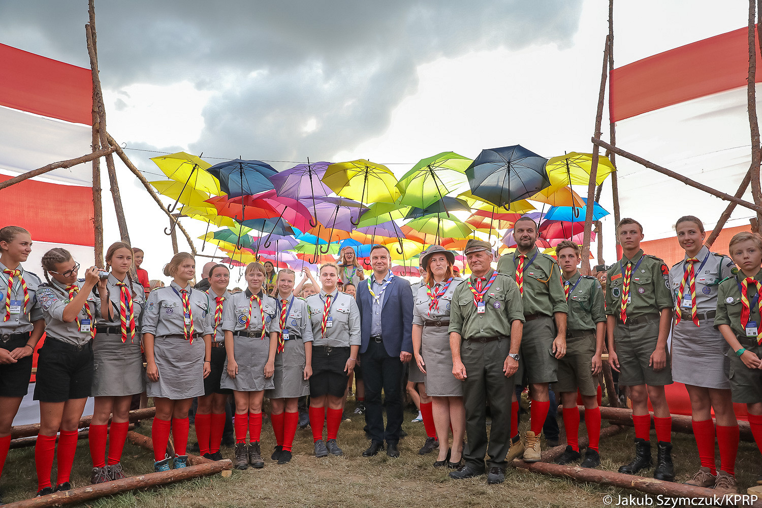 Spotkanie Prezydenta z harcerzami podczas Zlotu ZHP w Gdańsku - zdjęcie w treści artykułu nr 4
