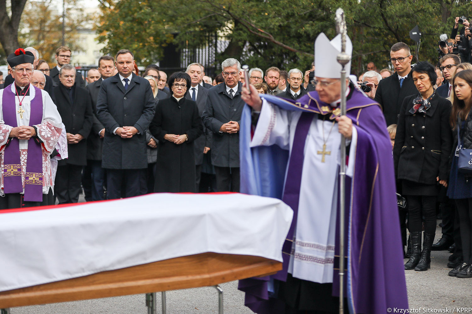 Pożegnanie śp. Kornela Morawieckiego - zdjęcie w treści artykułu nr 3
