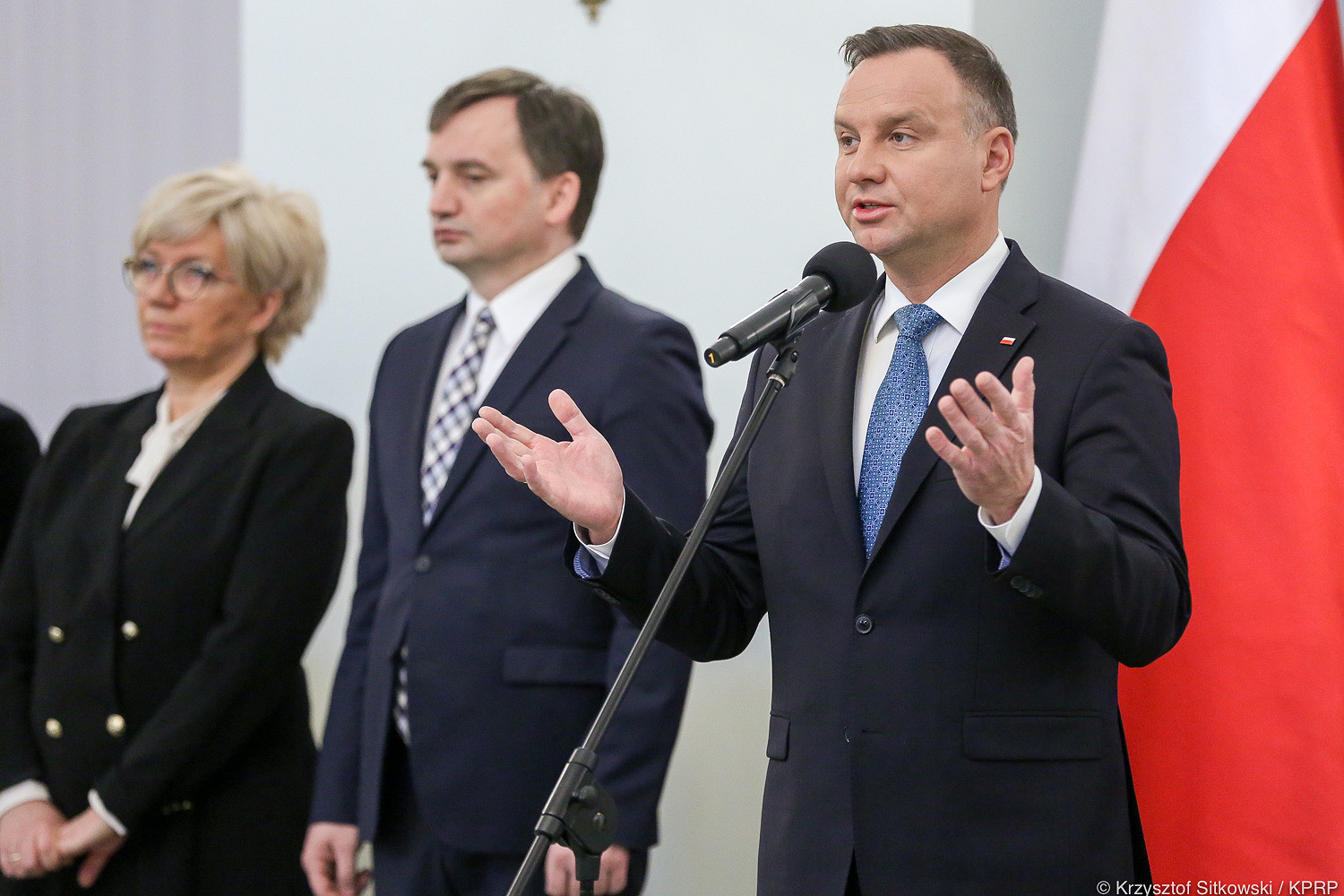 Prezydent powołał prezesów dwóch izb w Sądzie Najwyższym - zdjęcie w treści artykułu