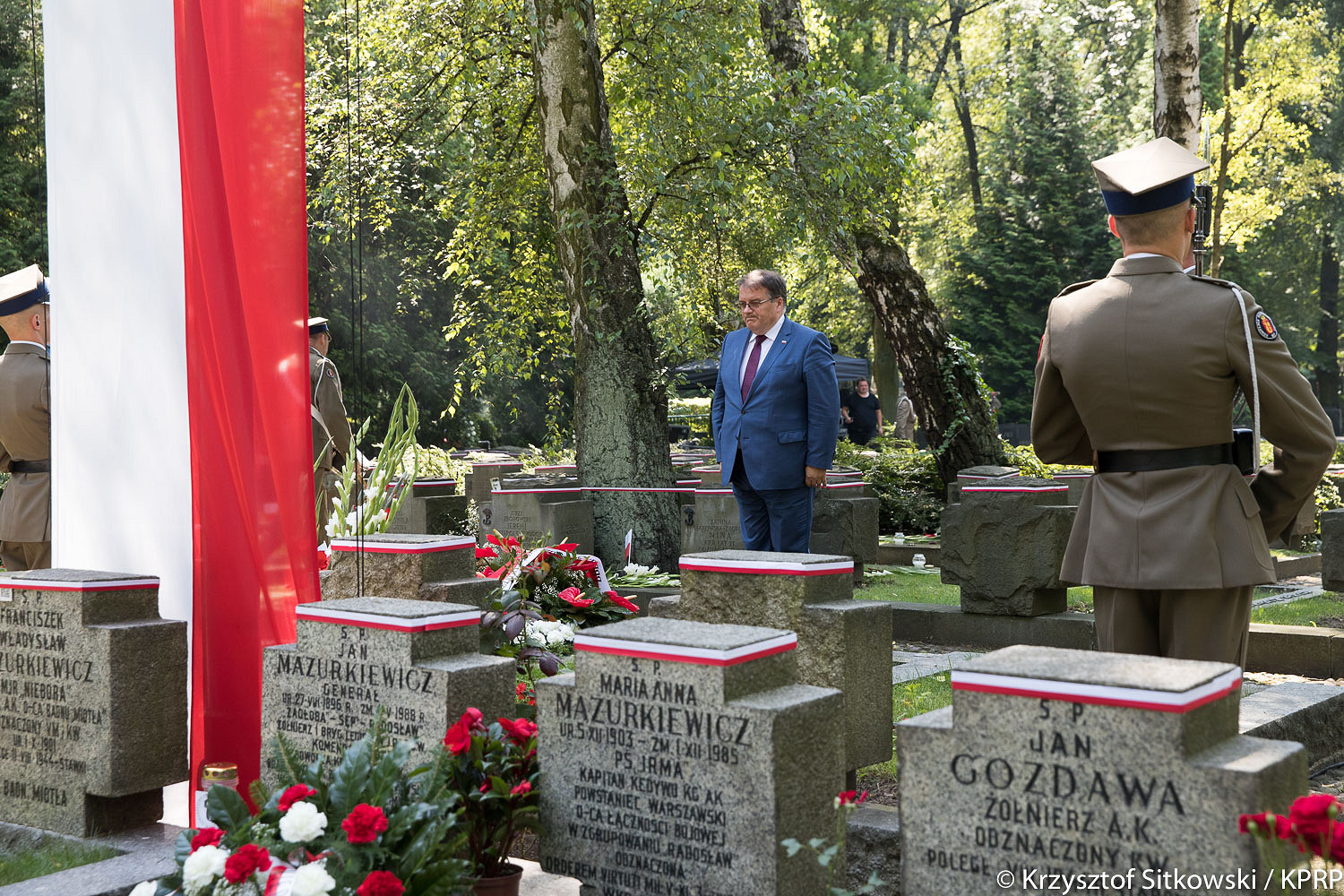 73. rocznica wybuchu Powstania Warszawskiego - zdjęcie w treści artykułu nr 1