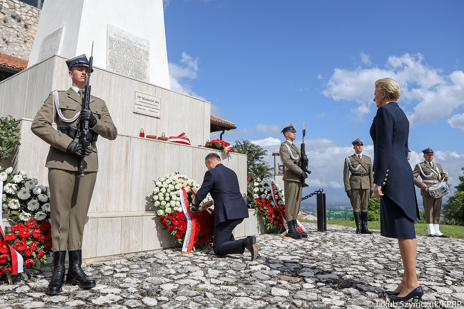 Para Prezydencka na obchodach 75. rocznicy bitwy o Monte Cassino [PL/ENG] - zdjęcie w treści artykułu nr 5